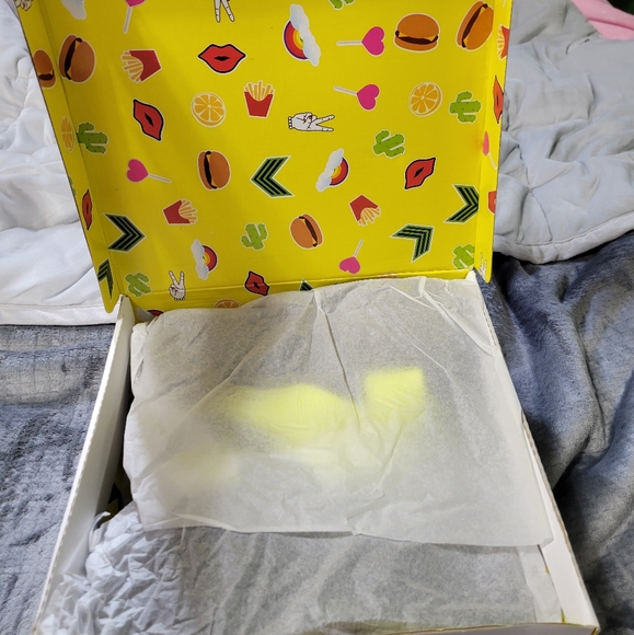 Neon Green Platform Sandals - Picture 2 of 5